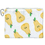 pears pattern Canvas Cosmetic Bag (XXL)