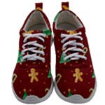 Cute Christmas seamless pattern Mens Athletic Shoes