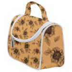 Hand drawn sunflower pattern Satchel Handbag