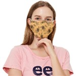 Hand drawn sunflower pattern Fitted Cloth Face Mask (Adult)