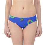 Christmas pattern with wreaths Hipster Bikini Bottoms