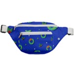 Christmas pattern with wreaths Fanny Pack