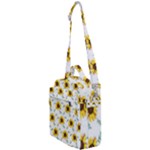 Delicate sunflower seamless pattern Crossbody Day Bag