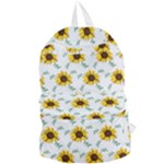 Delicate sunflower seamless pattern Foldable Lightweight Backpack