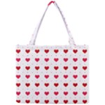 Romantic Valentine s heart pattern Mini Tote Bag