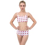 Romantic Valentine s heart pattern Layered Top Bikini Set