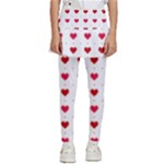Romantic Valentine s heart pattern Kids  Skirted Pants