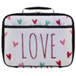 Love wallpaper with hearts Full Print Lunch Bag