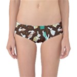 Easter rabbit pattern Classic Bikini Bottoms