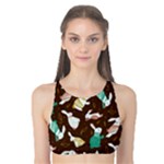 Easter rabbit pattern Tank Bikini Top