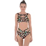 Easter rabbit pattern Bandaged Up Bikini Set 