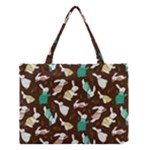 Easter rabbit pattern Medium Tote Bag