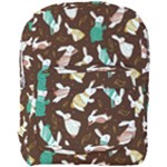 Easter rabbit pattern Full Print Backpack