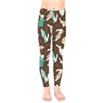 Easter rabbit pattern Kids  Leggings
