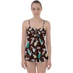 Easter rabbit pattern Babydoll Tankini Set