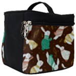 Easter rabbit pattern Make Up Travel Bag (Big)