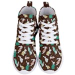 Easter rabbit pattern Women s Lightweight High Top Sneakers