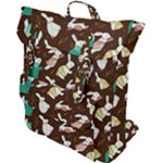 Easter rabbit pattern Buckle Up Backpack