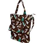 Easter rabbit pattern Shoulder Tote Bag