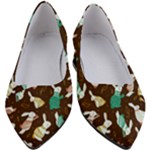 Easter rabbit pattern Women s Block Heels 