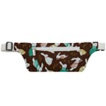 Easter rabbit pattern Active Waist Bag