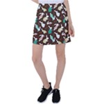 Easter rabbit pattern Tennis Skirt