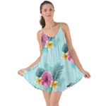 Floral tropical Love the Sun Cover Up