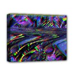 Unadjusted Tv Screen Deluxe Canvas 14  x 11  (Stretched)