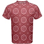 Elegant floral pattern Men s Cotton Tee