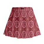 Elegant floral pattern Mini Flare Skirt