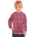 Elegant floral pattern Kids  Hooded Pullover