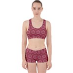 Elegant floral pattern Work It Out Gym Set