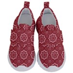 Elegant floral pattern Kids  Velcro No Lace Shoes