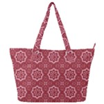 Elegant floral pattern Full Print Shoulder Bag