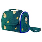 Pears and palm leaves pattern Satchel Shoulder Bag