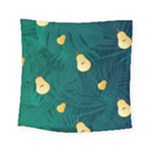 Pears and palm leaves pattern Square Tapestry (Small)