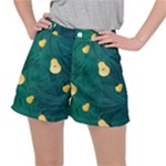 Pears and palm leaves pattern Ripstop Shorts