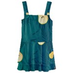 Pears and palm leaves pattern Kids  Layered Skirt Swimsuit