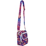 Lilies and palm leaves pattern Shoulder Strap Belt Bag