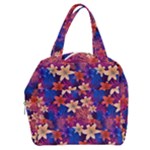 Lilies and palm leaves pattern Boxy Hand Bag
