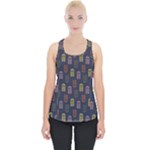 Colorful ornamental pattern Piece Up Tank Top