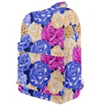 Rose head flower pattern Classic Backpack