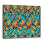 African pattern Canvas 24  x 20  (Stretched)