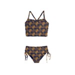 African pattern Girls  Tankini Swimsuit