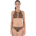 Leopard skin Perfectly Cut Out Bikini Set