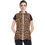 Leopard skin Women s Puffer Vest