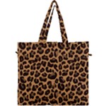 Leopard skin Canvas Travel Bag