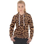 Leopard skin Women s Overhead Hoodie