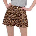 Leopard skin Ripstop Shorts