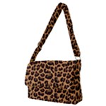 Leopard skin Full Print Messenger Bag (M)